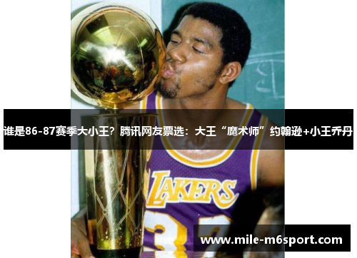 谁是86-87赛季大小王？腾讯网友票选：大王“魔术师”约翰逊+小王乔丹